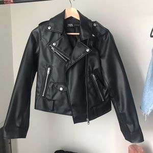 Brand new Zara Leather jacket